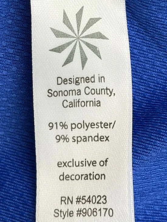 Athleta Wick-It Wader Hooded Swim Cover-up Dress in Cobat Blue - Picture 6 of 7